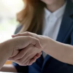 solicitors shaking hands